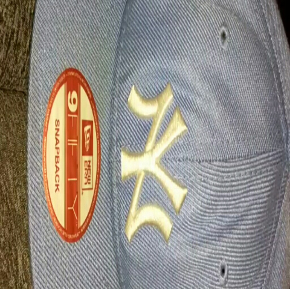 Brand new baby blue snapback